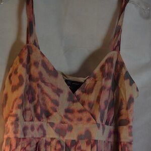 International Concepts SZ 14 100% Silk summer Dress